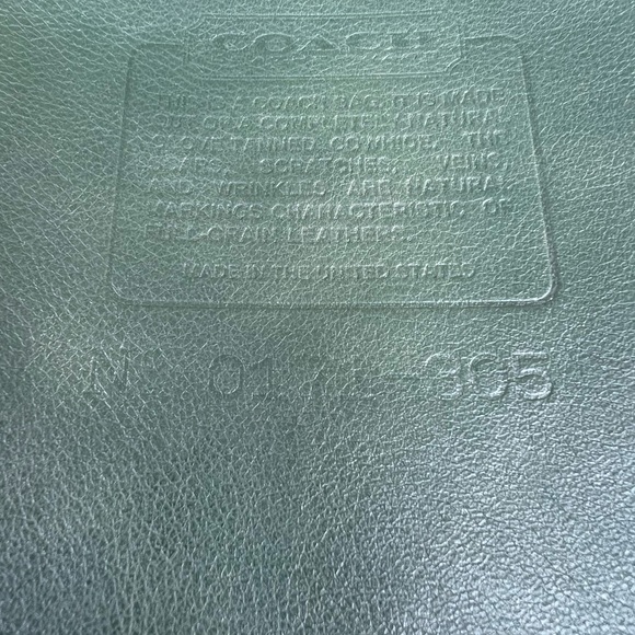 Vintage Coach Whitney Duffel Bag - Bottle Green - Picture 14 of 16